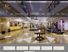 Tablet Screenshot of grandcandihotel.com